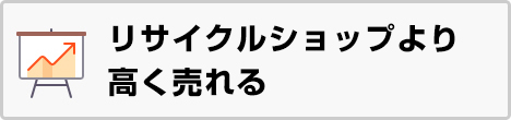 リサクルショップより高く売れる